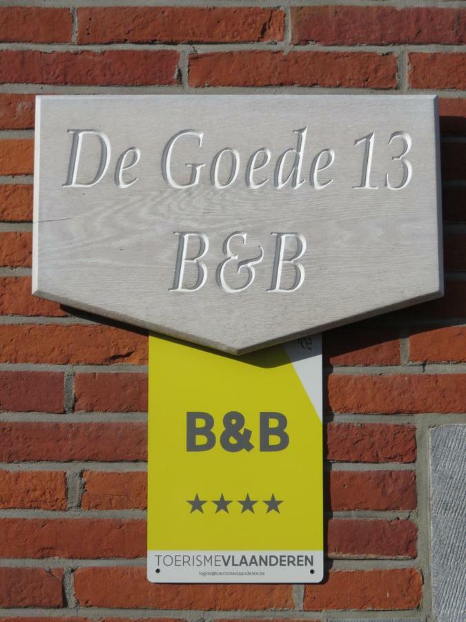 B&B De Goede 13 Brugge Buitenkant foto